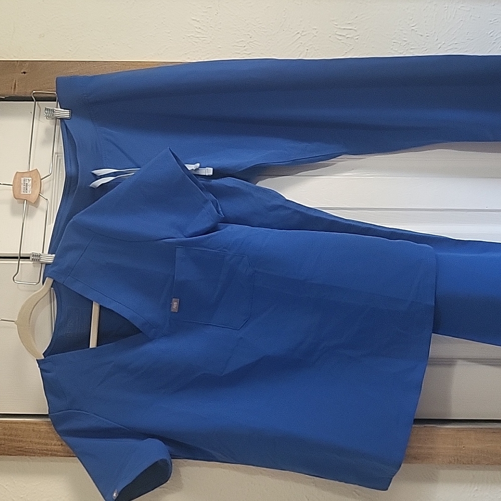 Figs scrub set Royal blue medium